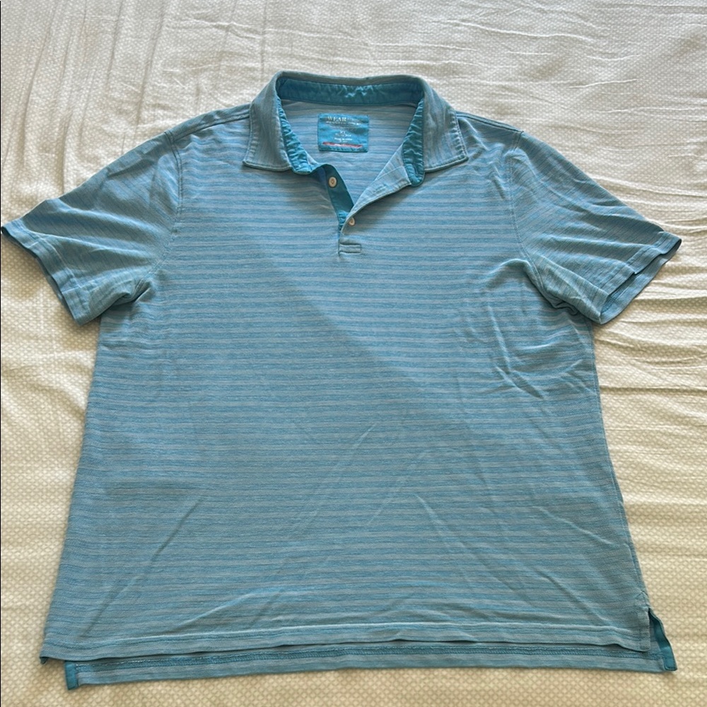 Kenneth Cole Light Blue Polo Shirt